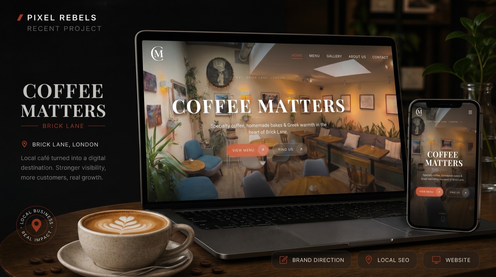 Coffee Matters London premium case study cover